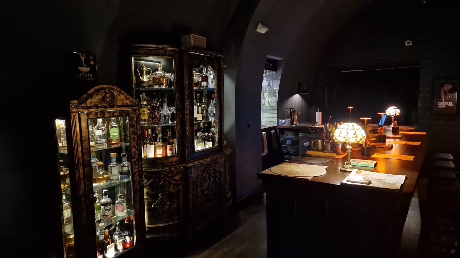 Speakeasy atmosphere